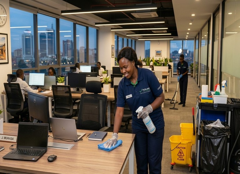 daily office cleaning